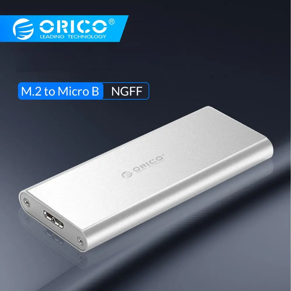 ORICO NGFF M.2 жесткий диск SSD чехол M.2 для Тип C корпус для жесткого диска 2 ТБ Ёмкость SSD HDD корпус Поддержка 2230 2242 2260 2280 M.2 B-ключ SSD