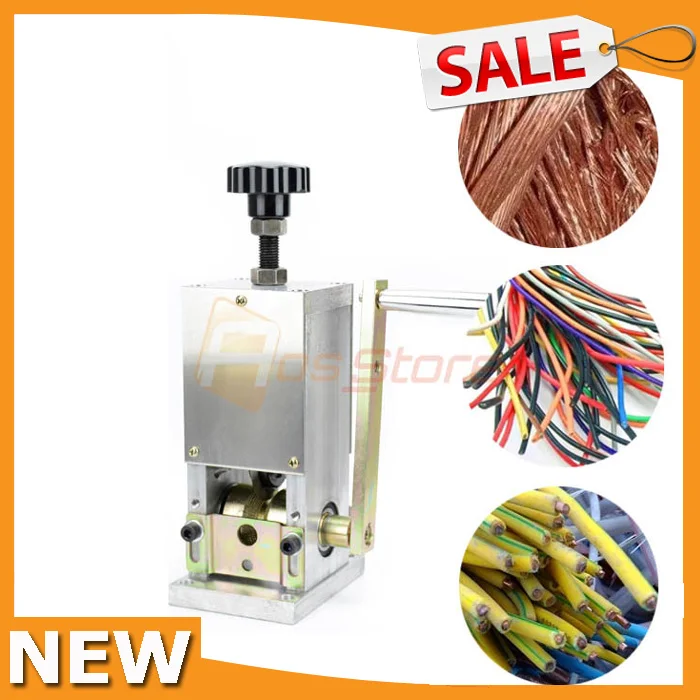 New Manual & Motor Operated Wire Cable Stripper Wire Stripping Recycle Copper Machine Cable