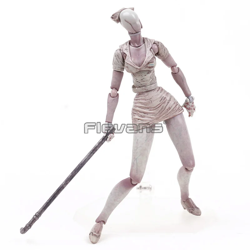 Figma флуоресцентная голова медсестра/флуоресцентная красная пирамида из ПВХ