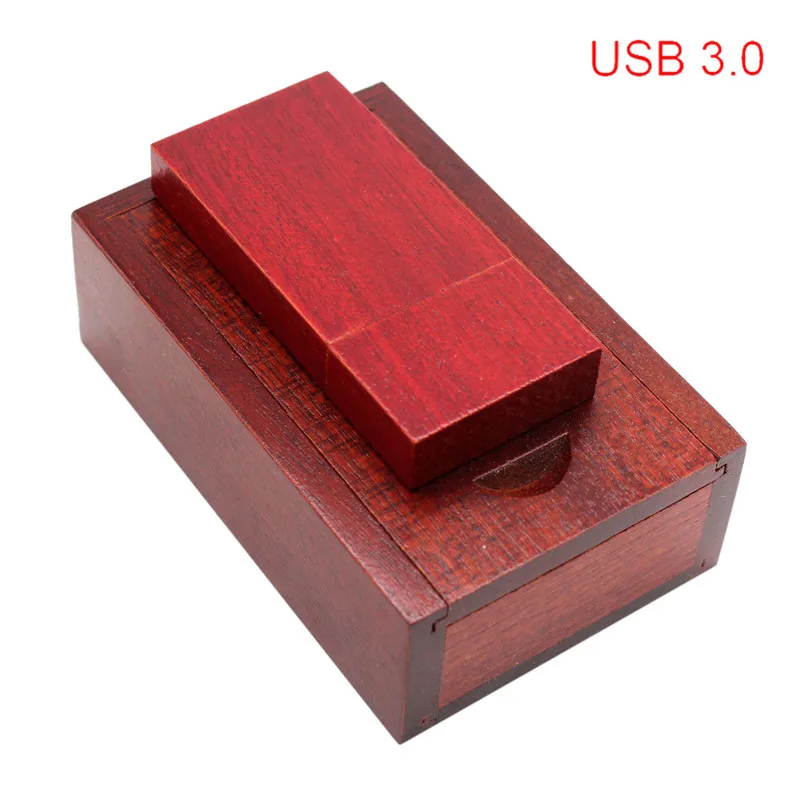 TEXT ME usb3.0 клен дерево+ коробка usb флеш-накопитель Флешка 4 ГБ 8 ГБ 16 ГБ 32 ГБ клен usb 3,0 деревянный логотип гравировка - Цвет: Rose wood