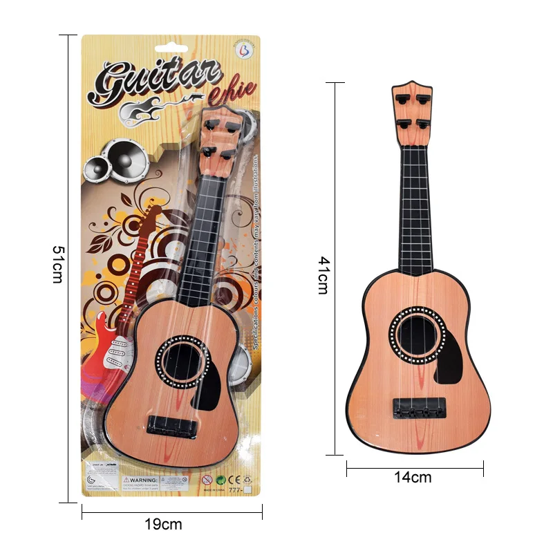 Newest Kids Funny Ukulele Musical Instruments Mini Guitar Montessori Toys Gifts - Цвет: G