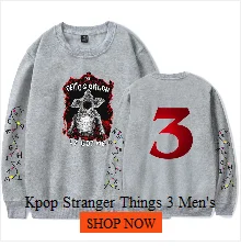 Странные вещи 3 Kpop женские худи укороченный топ с кошачьими ушками толстовка с капюшоном Harajuku зимние женские толстовки открытые пуловеры XXL
