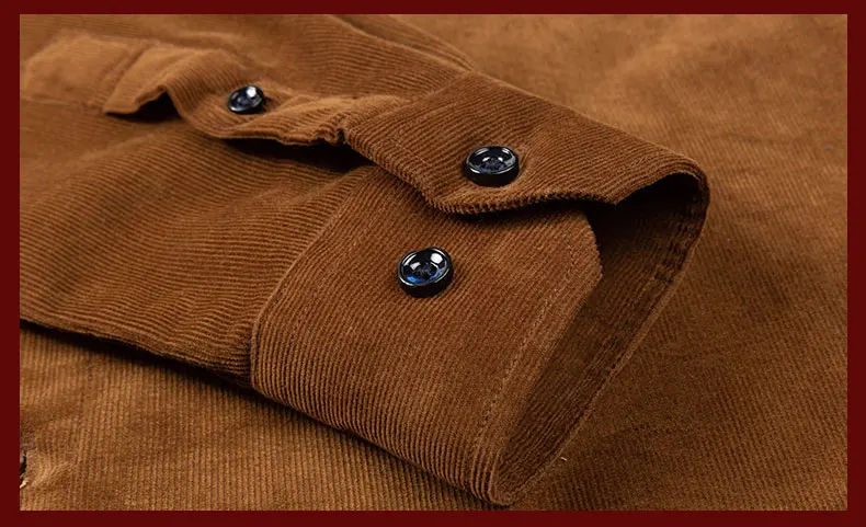 Хлопок новые зимние мужские вельветовые толстые рубашки на пуговицах классические с длинным рукавом с бархатом тепловые одноцветные Умные повседневные рубашки