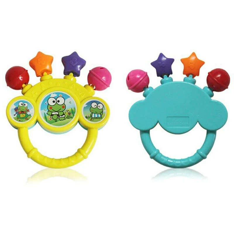 

Cartoon Infant Baby Bell Rattles Newborns Toys Hand Toy For Children Music Kids 202