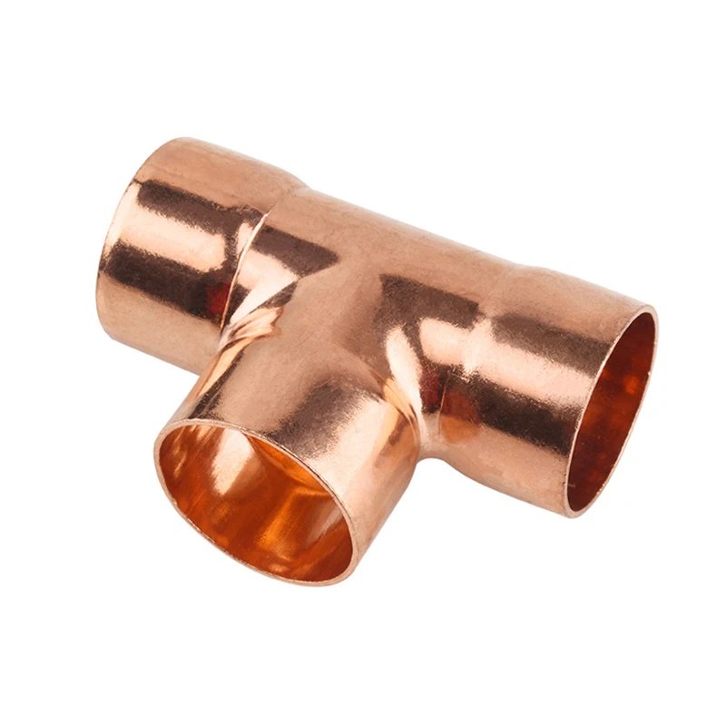 ID 6.35mm-22mm Copper Weld Pipe Tee Fitting IDxThickness | Обустройство дома