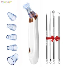 Blackhead Remover Skin Care Tool Face for Deep Pore Acne Pimple Vacuum Suction Facial Diamond Beauty Tool Dropshipping Discounte