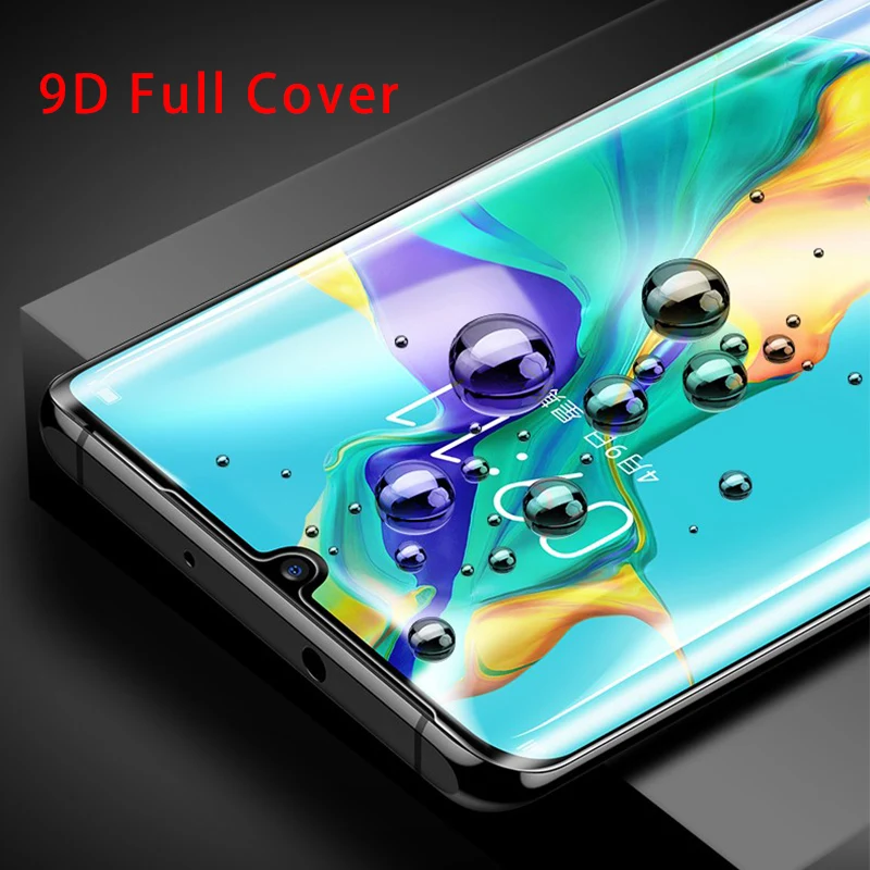 2 в 1 9D экран Portector для Huawei Y9 Y7 Y6 рro рrime 2019 заднего объектива камеры Защитное стекло