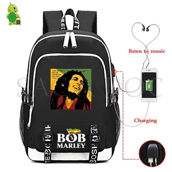 

Sac A Dos Femme Bob Marley Backpack Men Mochila Mujer USB Charge Laptop Backpack Women School Bags for Teenage Girls Back Pack