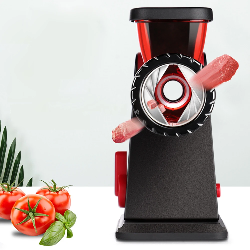  Multifunction Meat Chopper Manual Meat Grinder Sausage Stuffer Household Beef Sausage Pasta Maker M - 4000367475674