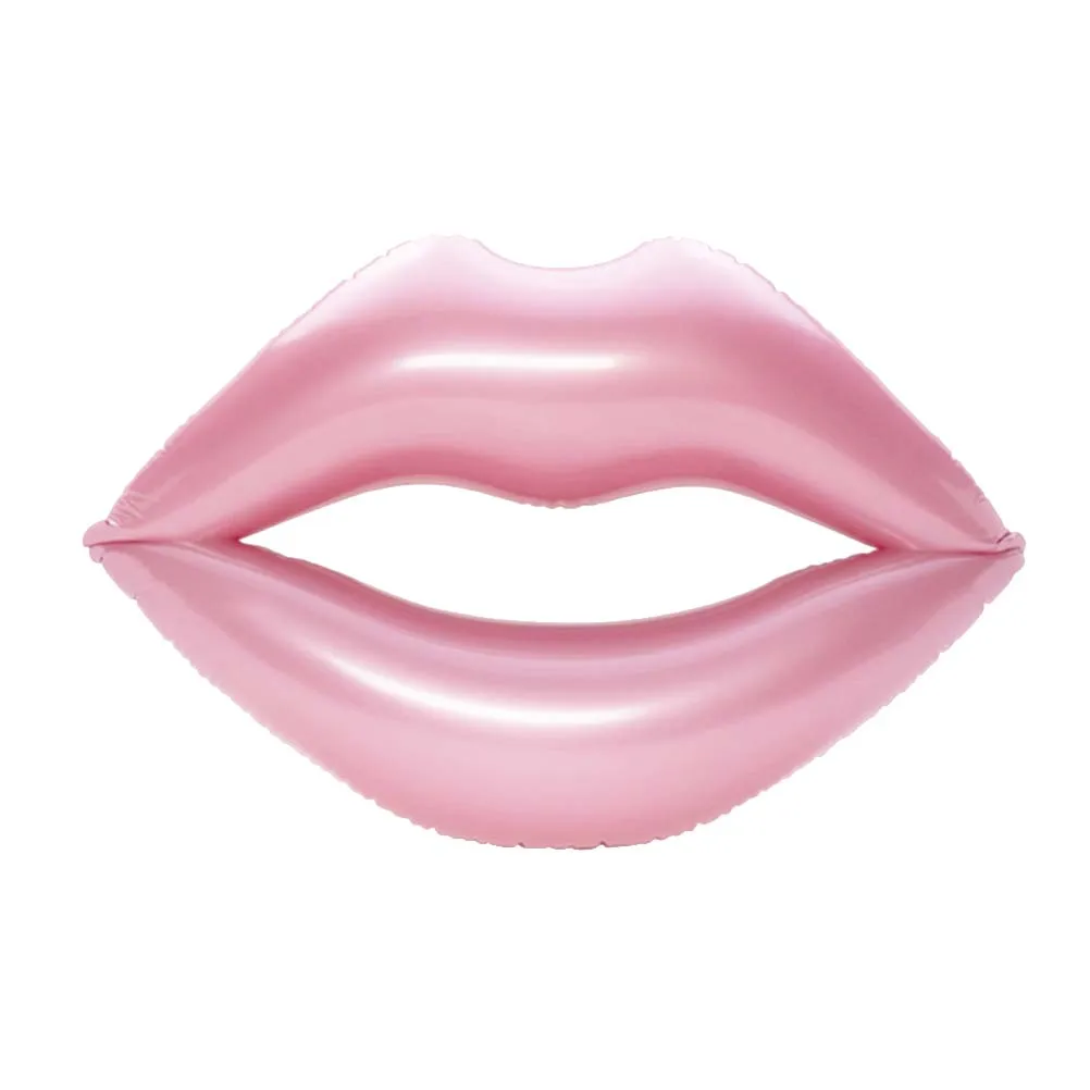Надувные милые розовые губы плавательный кольцо плавательный матрац для взрослых детей