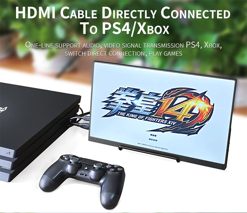Ультра тонкий 13," дюймовый 4K type-C портативный монитор для телефона ноутбука PS4 переключатель Xbox игровые мониторы светодиодный дисплей USB C HDMI
