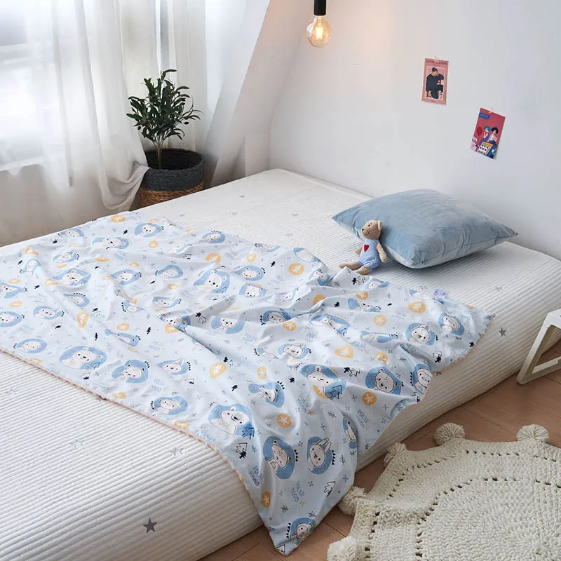 Baby Crib Blanket  velvet Newborn Sleeping Blankets toddler  Bed 70*110cm  stroller Quilt  kids Bedding multifunction