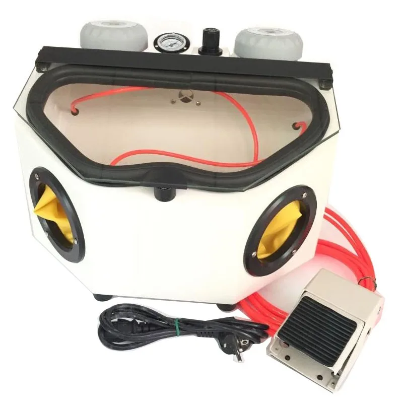Jewelry Tools And Equipment 220v Sand Blasting Machine With 2 Pens 2
