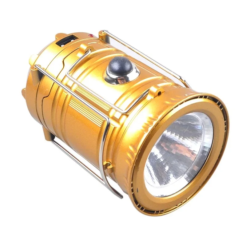 

Solar Lantern Multi-functional Chargeable Hand Household Tent Camping Lamp Super Bright Lantern LED Mini Torch