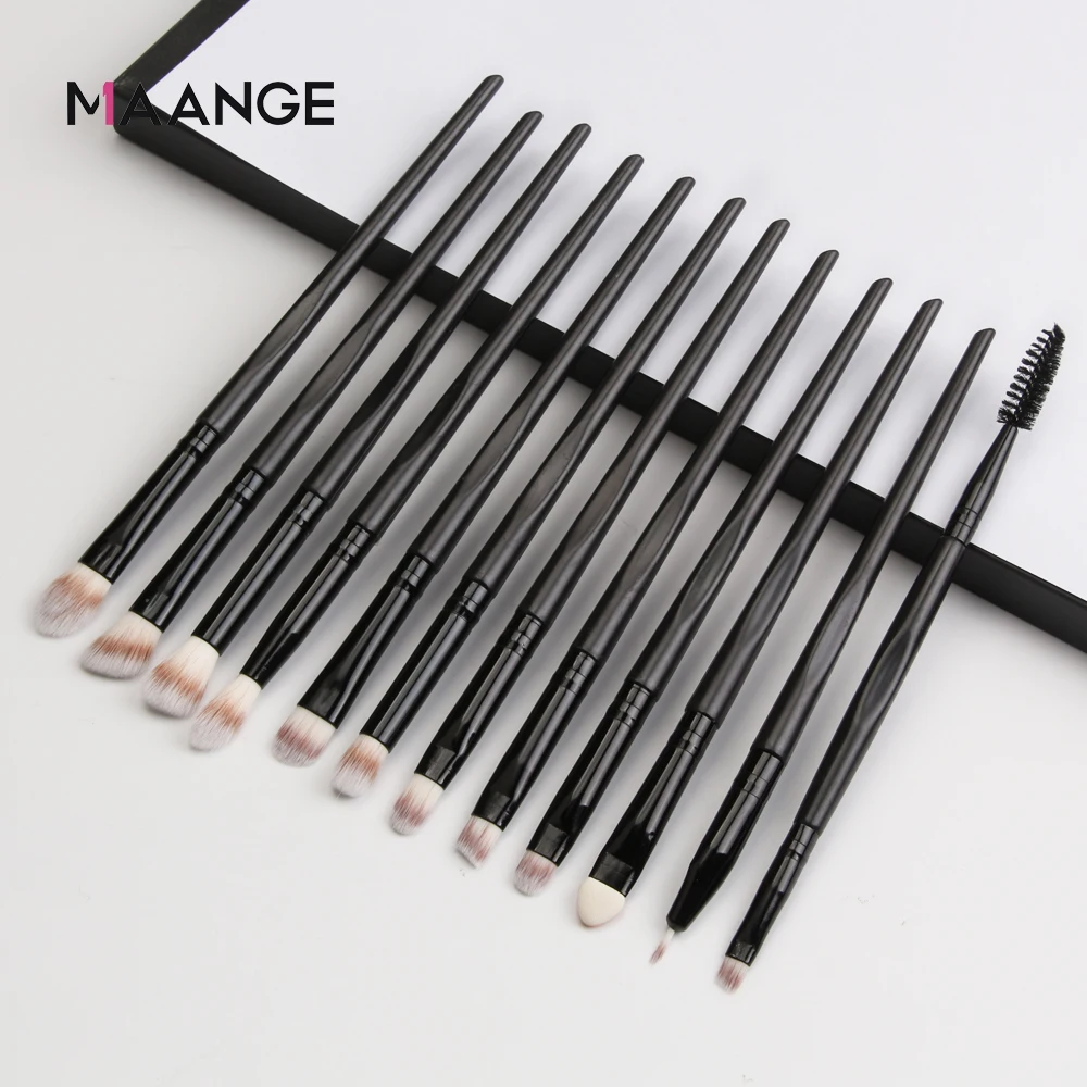 Foundation-Eyeliner Makeup-Brushes-Set Eyeshadow Cosmetic-Powder Beauty MAANGE Maquiagem