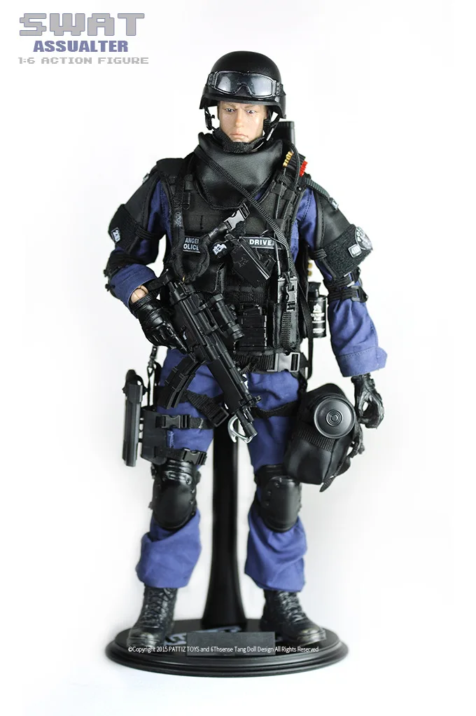 PATTIZ 1/6 City Police Figure Model Military Army Combat