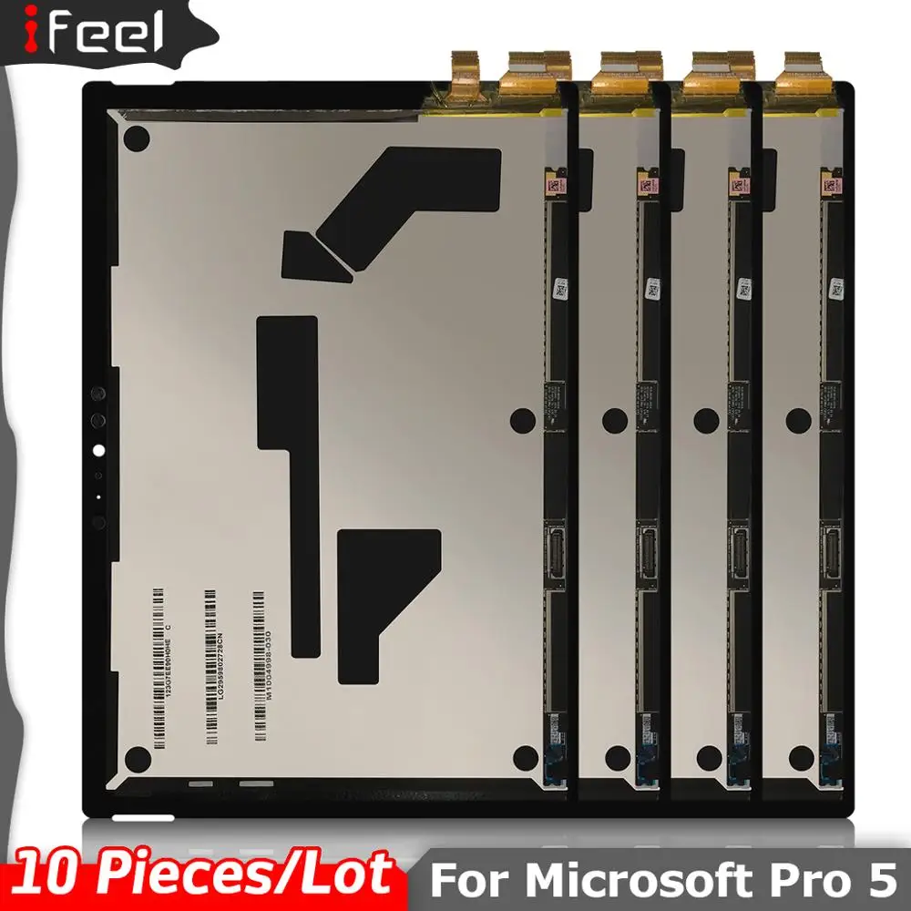 10 шт./лот планшет ЖК-дисплей для Microsoft surface pro 5 модель 1796 LP123WQ1 сенсорный экран
