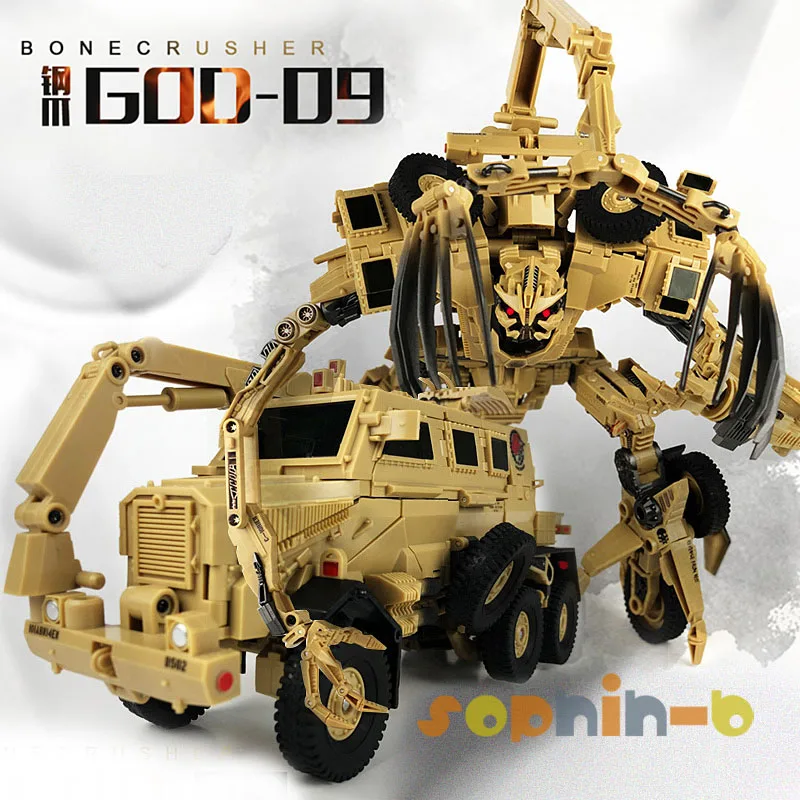 Трансформированный TF DreamFactory GOD-09 стальной коготь Bonecrusher Devastator кинофигурка
