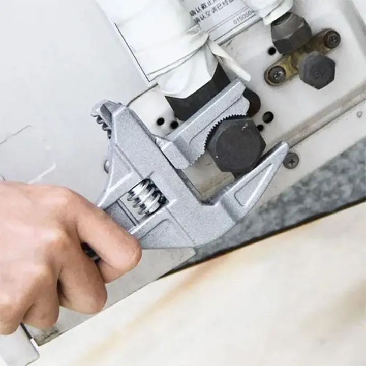 

Adjustable Wrench Stainless Steel Universal Spanner Mini Nut Key Bathroom Wrench High Quality Plumbing Repair Tool Repair Tool