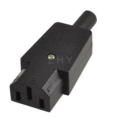 

IEC 320 C13 Type Female Plug Power Adapter Rewirable Connector AC 250V 10A