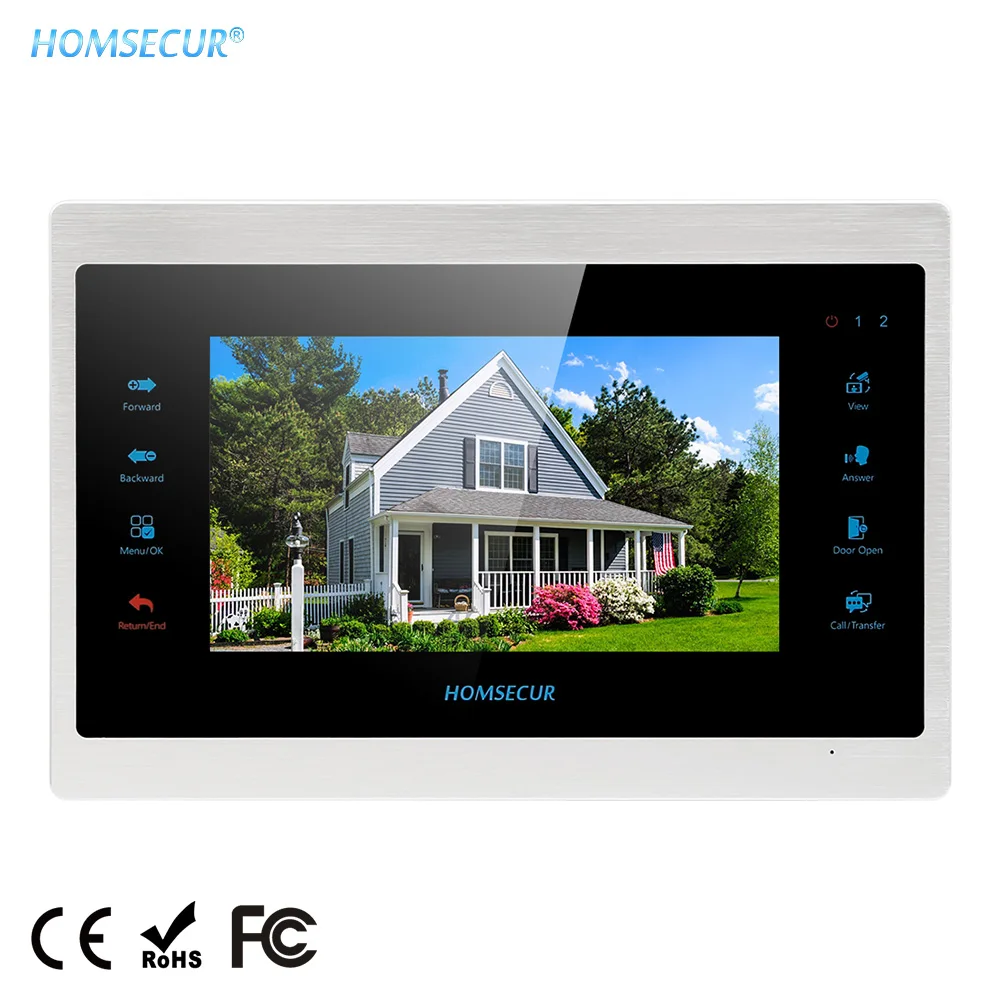 Из RU HOMSECUR BM701HD-S 7″ TFT ЖК-монитор с сенсорной клавиатурой для HDK серии