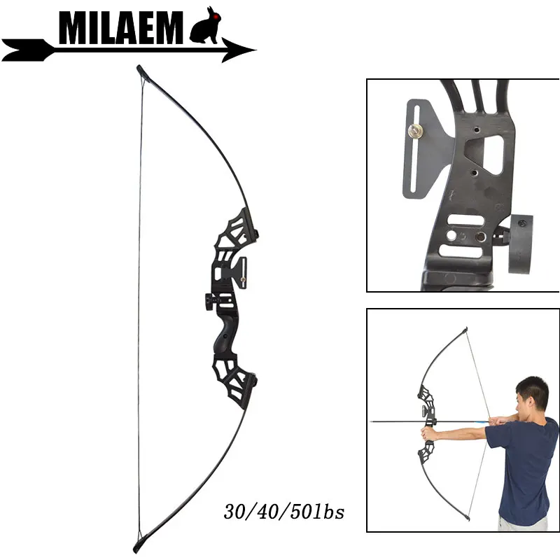 

1Set 30/40/50lbs Archery Straight bow Recurve Bow With Bow Sight Arrow Rest Bow And Arrow Shooting Hunting Accessories