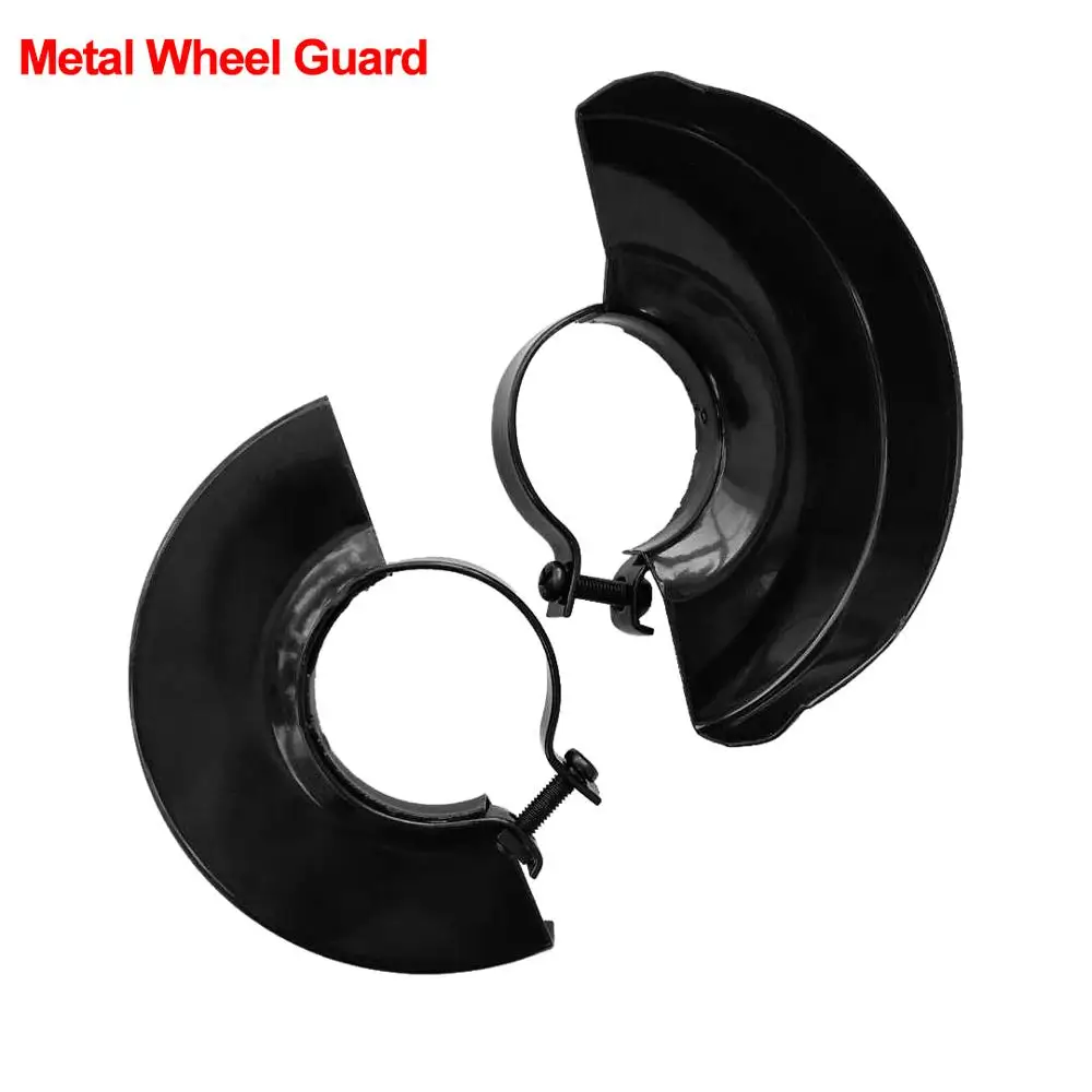

Black Cutting Machine Base Metal Wheel Guard Safety Protector Cover for Angle Grinder Grinding Machine Rack Tool Accessories
