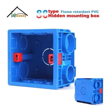 

Plastic Wall Plate wall mount junction box type 86