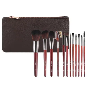 

12 Pieces Synthetic Hair Makeup Brushes Set Eye Shadow Eyeliner Foundation Powder Beauty Make Up Brush Kits New