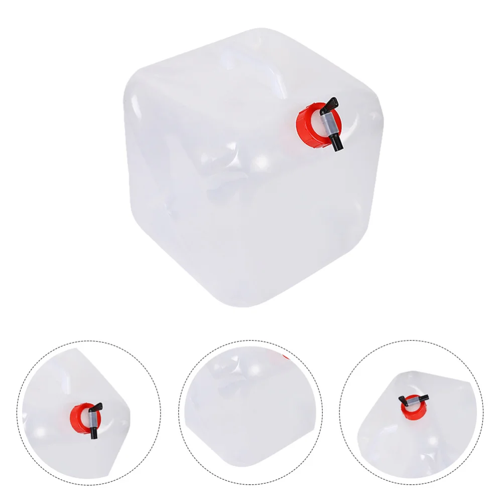 

1Pc Collapsible Water Container Safe Water Bag Water Carrier Storage Container Camping Bottle