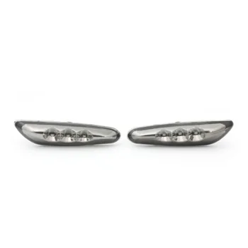 

Replacement Turn Signal Light Parts Car 1 Pair Side Marker LED Amber Lamp Bulbs
