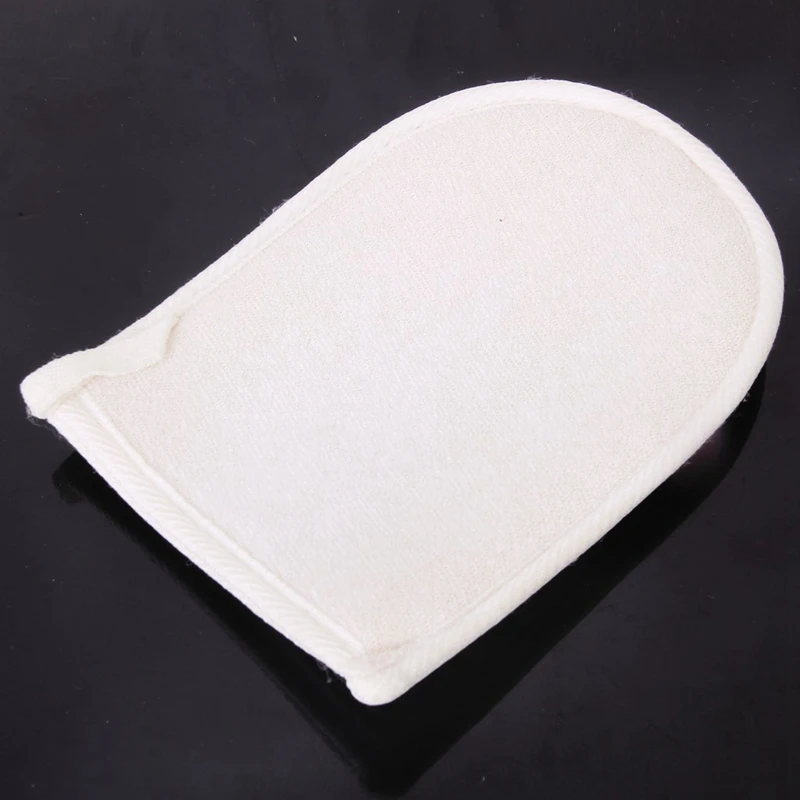 Натуральный мочалка Luffa Мочалка для рук Scrubby скруббер Отшелушивающий коврик для душевой ванны- случайный цвет