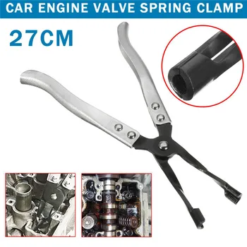

Car Engine Valve Spring Clamp Disassembly Stem Seal Gasket Pliers Removal Tool Cylinder Head Bearing Puller Tool
