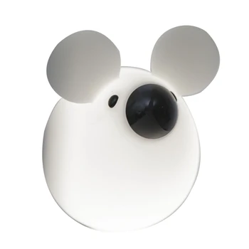 

Silicone USB Lamp Charging Desktop LED Ccartoon Mouse Table Lamp