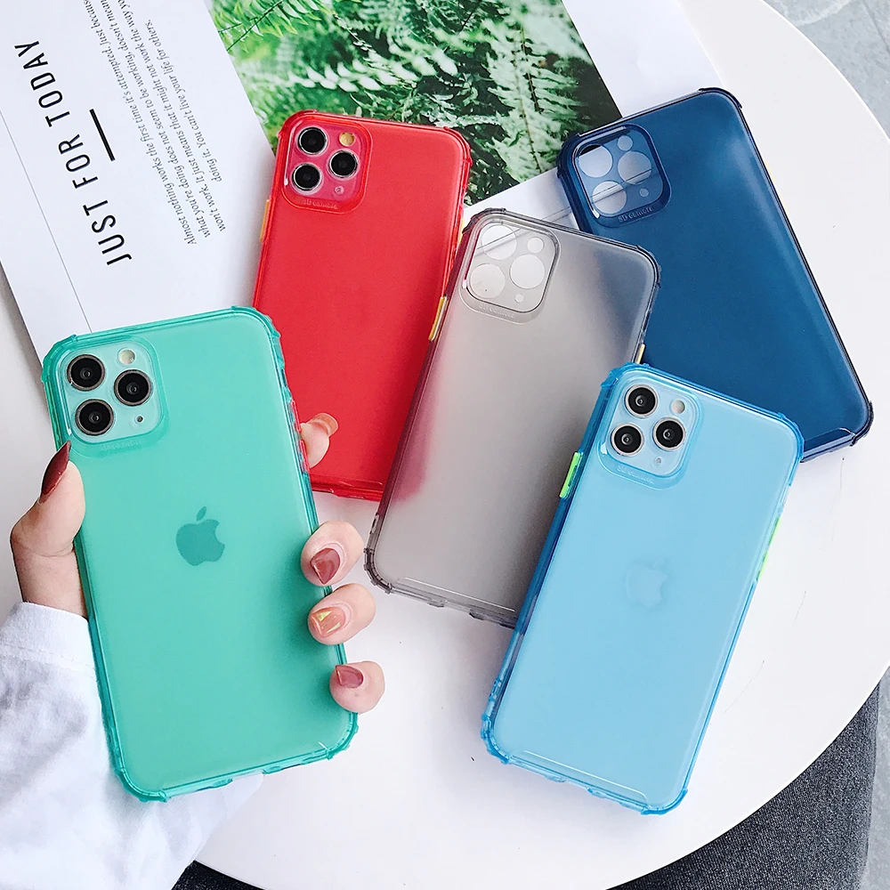 Флуоресцентный Бампер Жесткий ПК противоударный чехол для телефона HUAWEI P40 P30 P20 pro