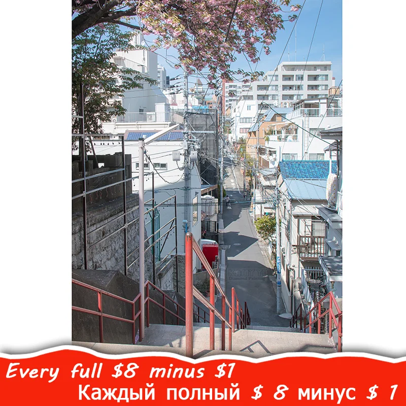 

Anime diamond draw your name landscape 5D DIY full square round diamond 3D embroidery cross stitch mosaic home decoration