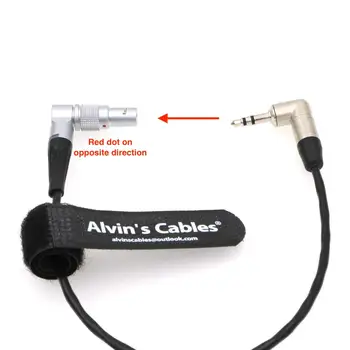 

Tentacle Sync Adapter Cable Tentacle Timecode Generator 3.5mm to ARRI Alexa Sound Devices 5Pin Connector 12 o'clock Up Direction