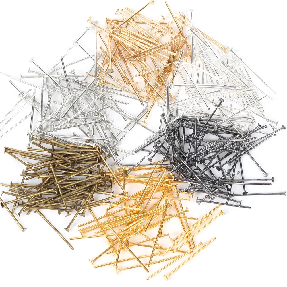 Metal Supplies Accessories Metal Jewelry Findings Metal Flat Head