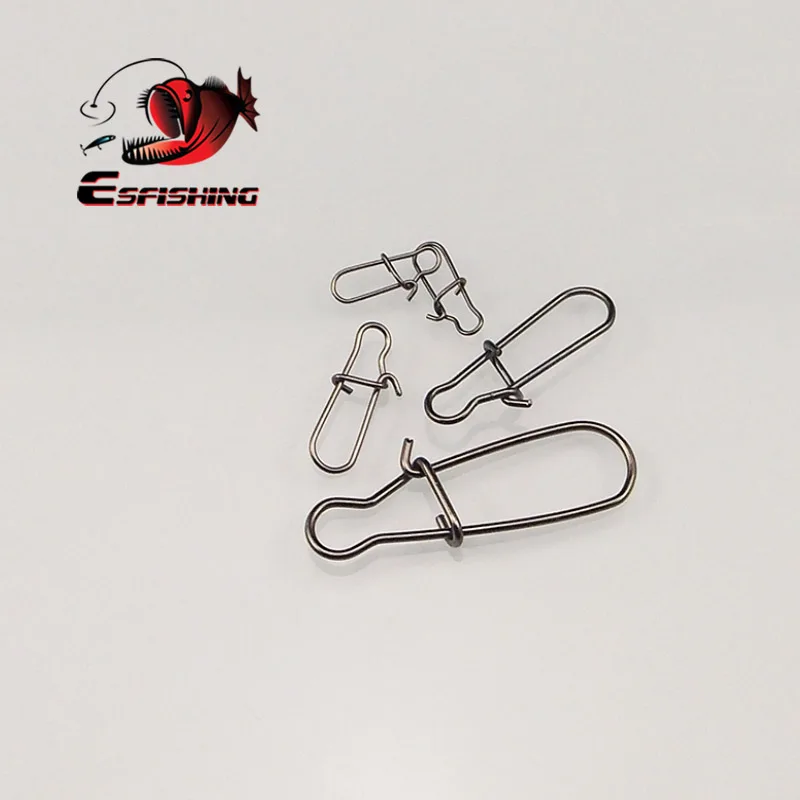 ESFISHING 50 шт. Стальные рыболовные защелки Fastlock зажимы соединитель безопасности аксессуары снасти для приманки Крючки