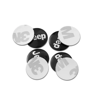 

5pcs 14mm Metal Car Key Stickers Emblem Logo Car Styling For Jeep Cherokee Compass Patriot Renegade Rubicon Wrangler