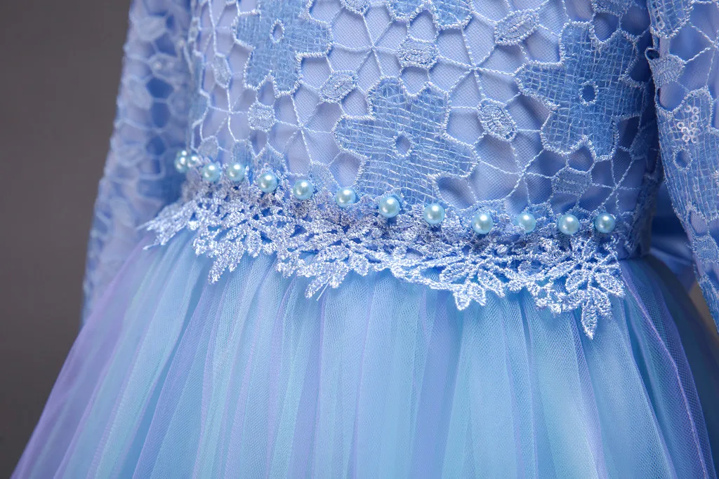 ARLONEET christmas costumes for girls Rainbow Splice Princess Pageant Gown Birthday Party Dresses girls dresses for wedding