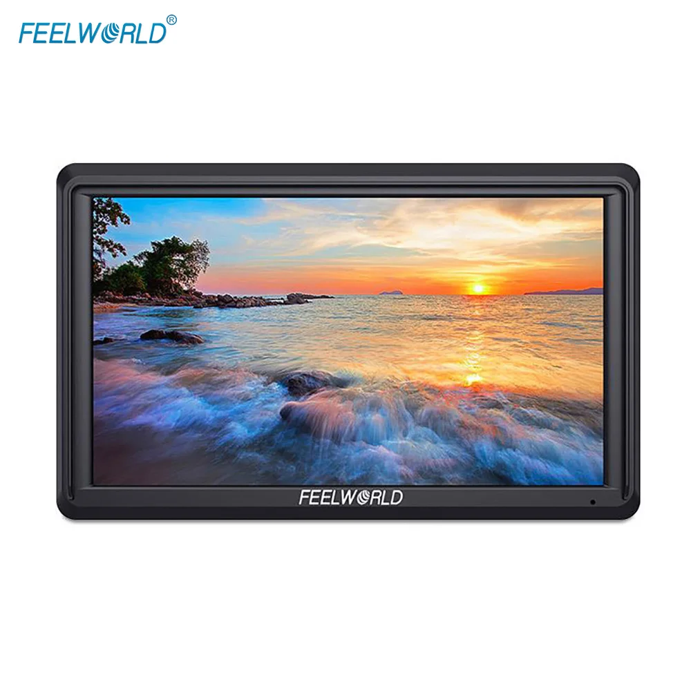 

FEELWORLD Portable Camera Field Monitor Video Assistant with 5.5 Inch IPS Full HD Dispaly Screen for DSLR Gimbal Rig