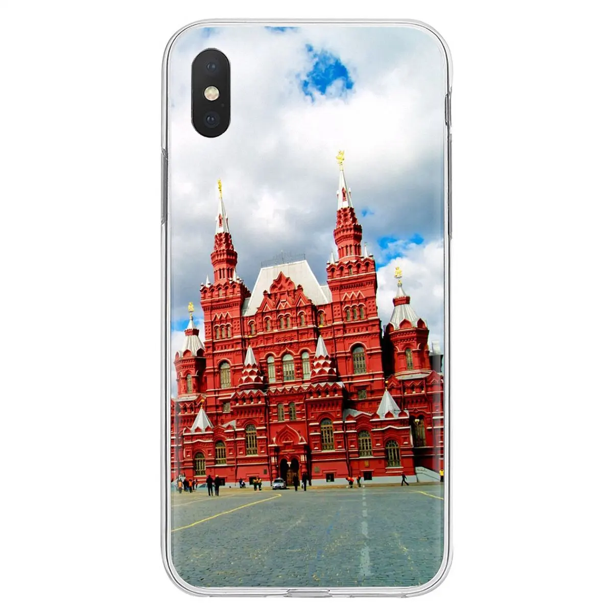 For BQ BQS S 5059 5035 6040L HTC U11 U12 Plus LG K10 K8 K7 K4 2017 Red Square Moscow Russia Greatest Silicone Phone Case | Мобильные