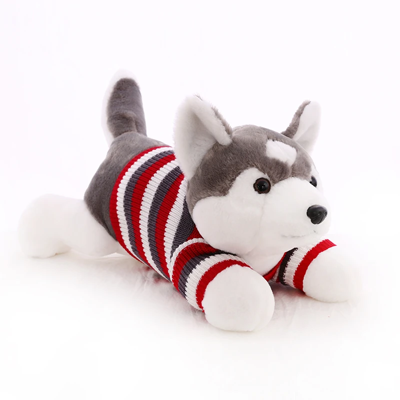 cuddly husky toy