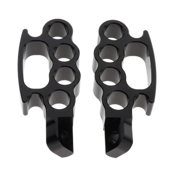 

1 Pair Front Rear Passenger Footpegs Foot Rest Pegs Fit for Sportster 883 XL1200 48