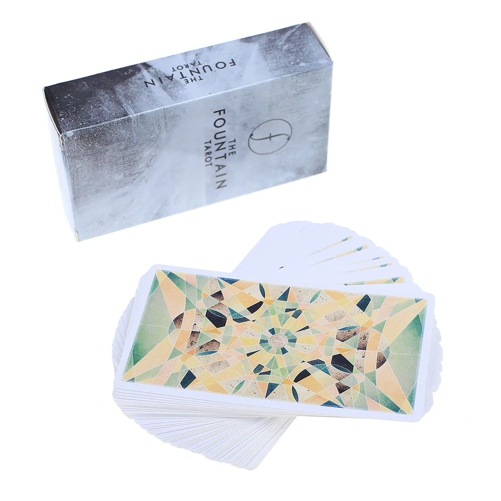

2020 Oracle The Fountain Tarot Card Board Deck Games Palying Cards For Party Game Childrens Kids Card Toys