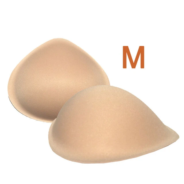 1 Pair Realistic Strap Sponge Breast Forms Fake Boobs Enhancer Bra Padding  Inserts For Crossdresser Cosplay Swimsuits M L Xl Xxl - Styling Accessories  - AliExpress