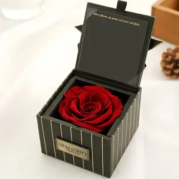 

Preserved Roses in Box Handmade Long Lasting Flowers Rose Box Luxury Gift for Birthday Anniversary Valentine's Day