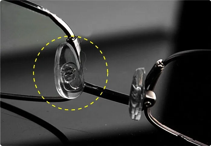 Универсальные носоупоры, солнцезащитные очки, носоупоры, силиконовая носовая фиксирующая накладка, независимо от горизонтального противоскользящего носоупора, детали очков