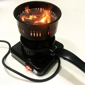 

2020 Electric Charcoal Starter Stove Burner Metal Burning Furnace for Shisha Hookah Hookah Heat resistant coating